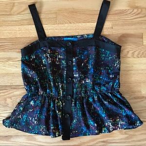 Derek Lam for design nation button front tank